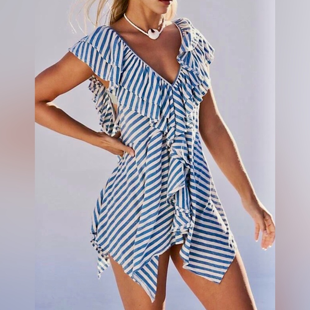 ⚓️NWT Free People Beach Calista Tunic XL⛵️